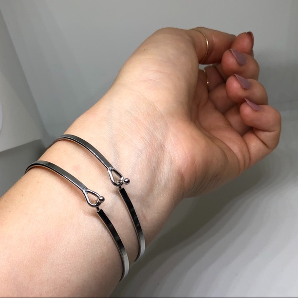 Flying Lizard Silver Cuffs (Set of 2) - Picture 3 of 4